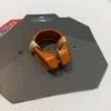 Seat post clamp orange