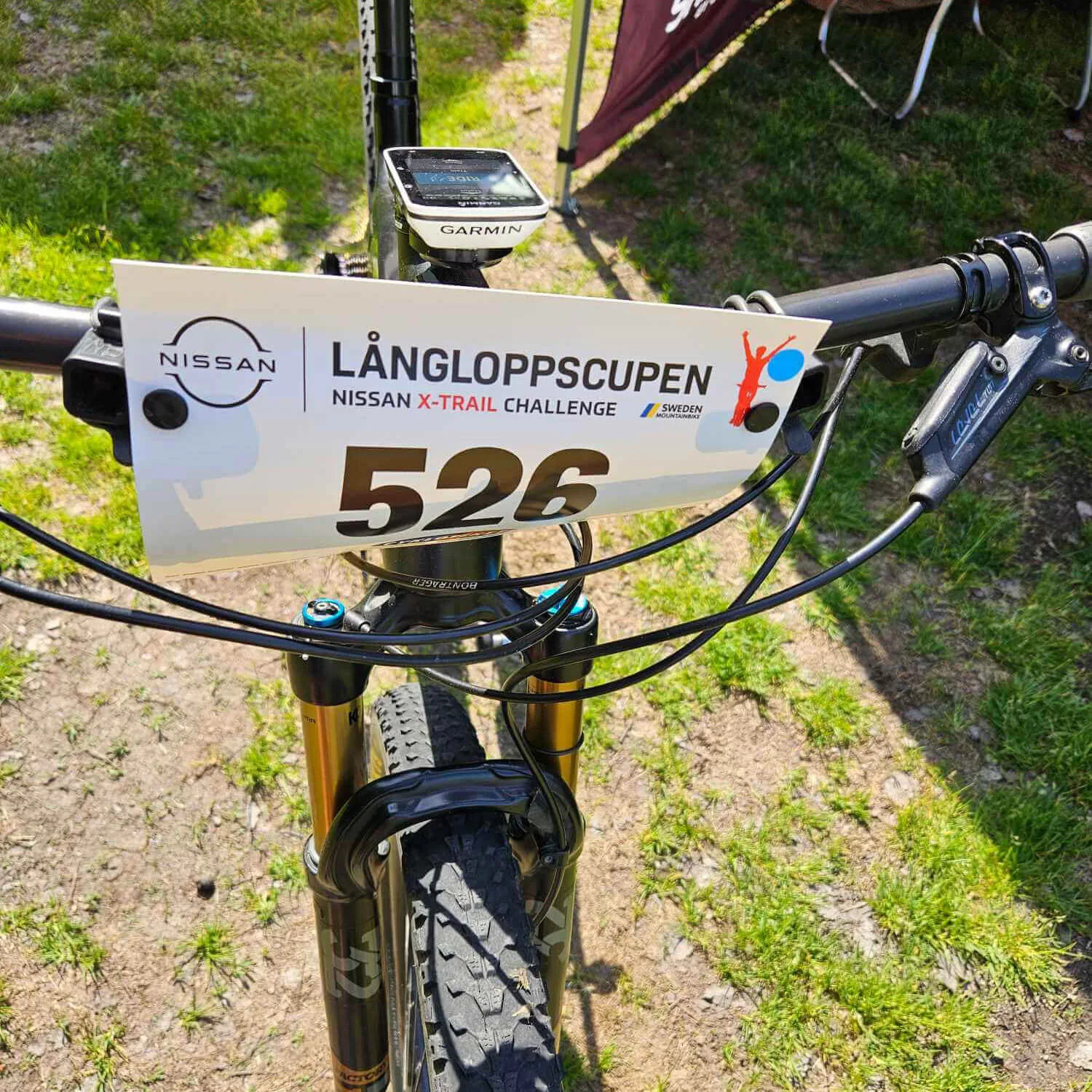 Nummerlappshållare