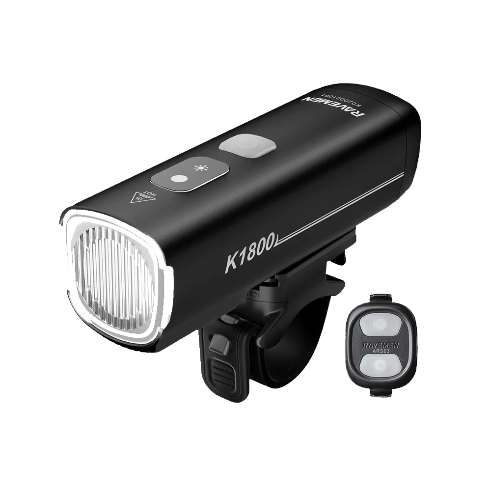 Ravemen K1800 framlampa