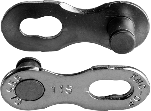 KMC Kedjelås 11NR EPT silver 2 pack