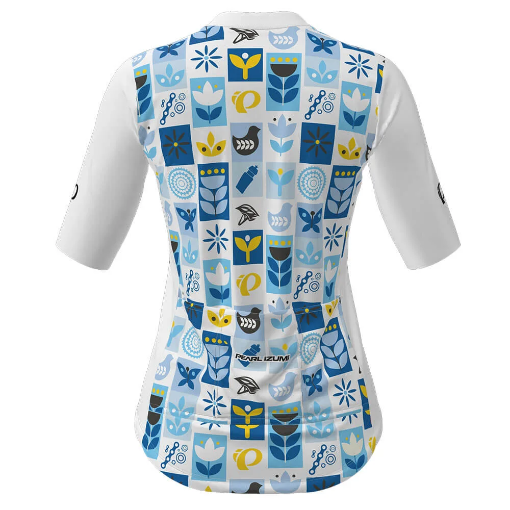 Pearl Izumi Svenskruta kortärmad cykeltröja, dam - Bild 2