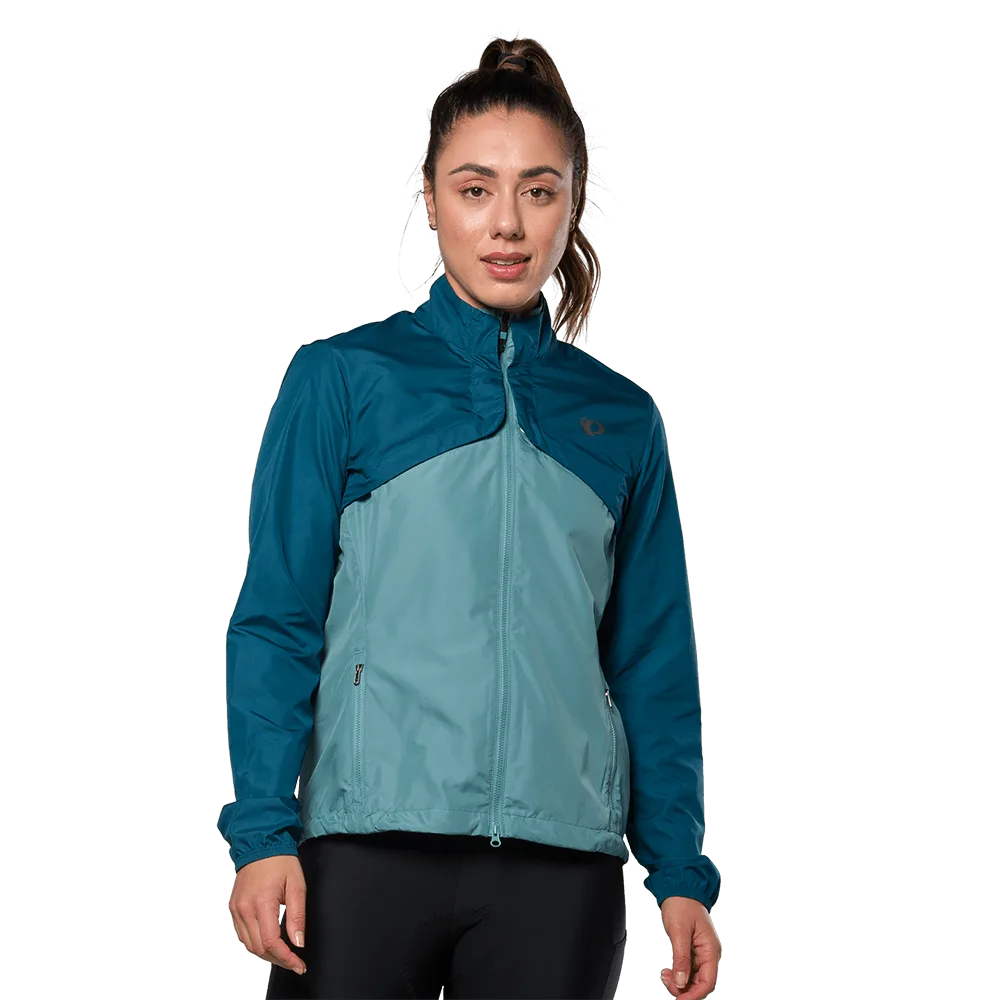 Pearl Izumi Quest Barrier Cykeljacka med avtagbara ärmar, dam