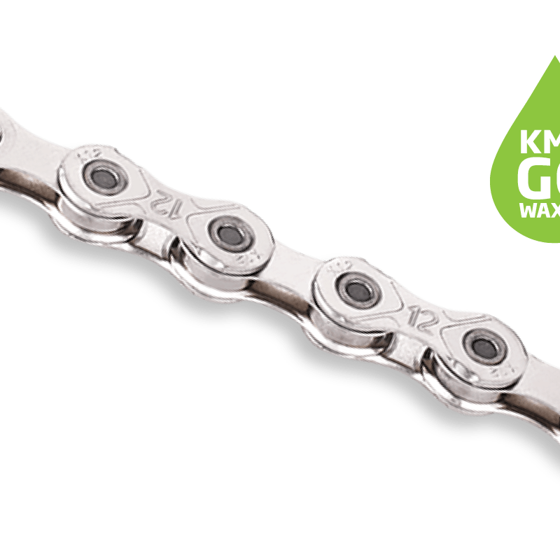 KMC Cykelkedja X12 waxed Silver shimano - Bild 3